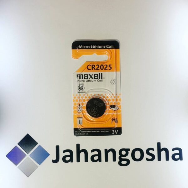 باتری سکه ای CR2025 تک کارت مکسل اورجینال