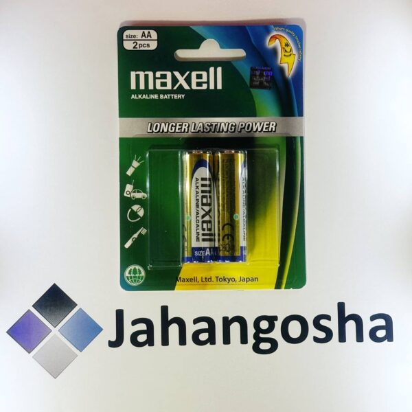 باتری قلمی آلکالاین -AA- کارتی مکسل