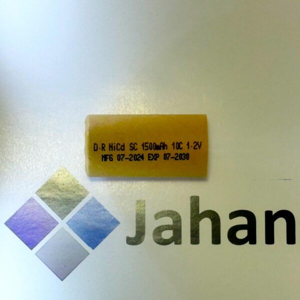 باتری ساب سی SC نیکل کادمیوم DR 1500mah- صنعتی