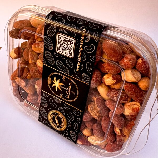 مغز بادام زمینی بسته 180گرمی جهانگشا